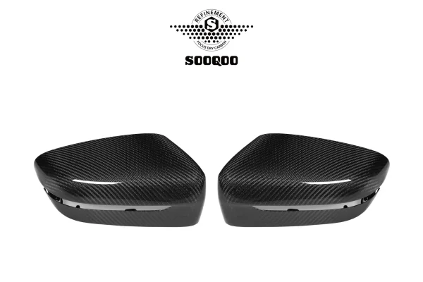3 シリーズ G20 純正形状 プリプレグカーボン ミラーカバー 左H用 SOOQOO-H-034A