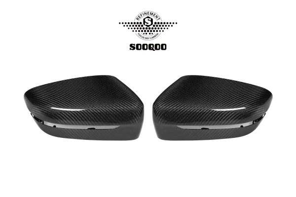 5 シリーズ G30 純正形状 プリプレグカーボン ミラーカバー 左H用 SOOQOO-H-034B