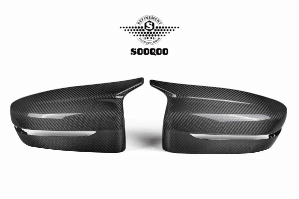 5 シリーズ G30 F9x スタイル プリプレグカーボン ミラーカバー 右H用 SOOQOO-H-052B