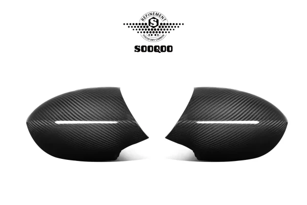 M3 E92 純正形状 プリプレグカーボン ミラーカバー SOOQOO-H-061