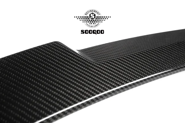 3 シリーズ F30 M4 スタイル 本カーボン スポイラー SOOQOO-T-004