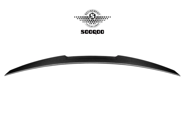5 シリーズ F10 M4 スタイル 本カーボン スポイラー SOOQOO-T-011