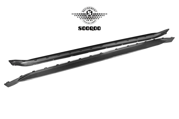M4 G82 純正形状 プリプレグカーボン サイドスカート SOOQOO-T-113