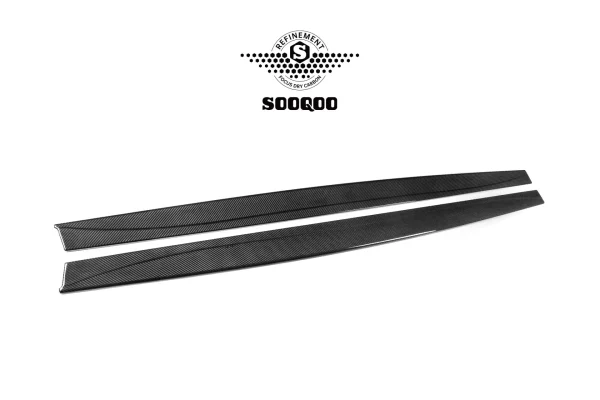 M3 F80 M4 F82 MPスタイル プリプレグカーボン サイドスカート SOOQOO-T-188