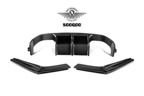 M3 F80 M4 F82 プリプレグカーボン ディフューザー SOOQOO-T-189