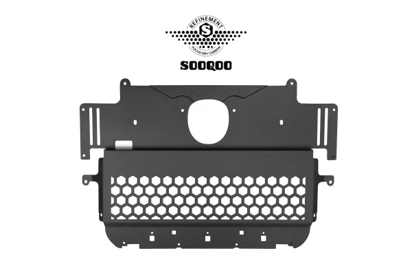 M3 M4 G80 G82 プリプレグカーボン スキッドプレート SOOQOO-T-246