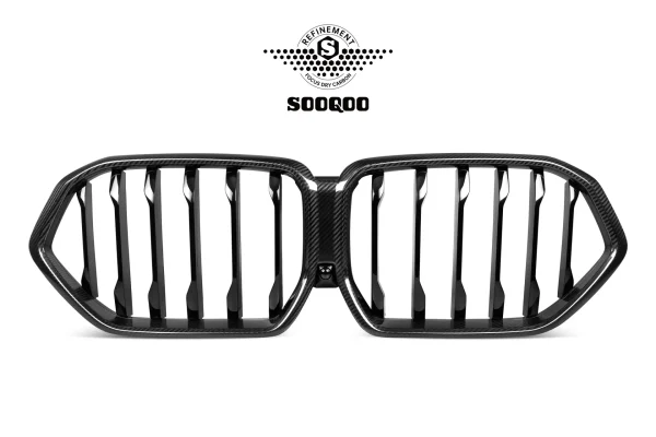 X6 G06 シングルスラント プリプレグカーボン フロントグリル SOOQOO-T-257A