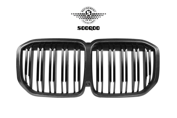 X7 G07 デュアルスラント プリプレグカーボン フロントグリル SOOQOO-T-262