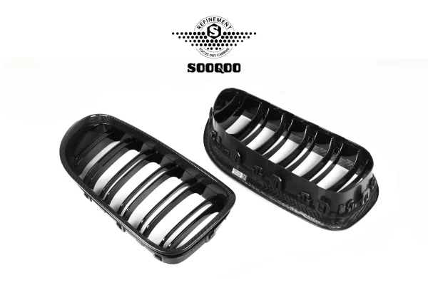 6 シリーズ F06 デュアルスラント プリプレグカーボン フロントグリル SOOQOO-T-285