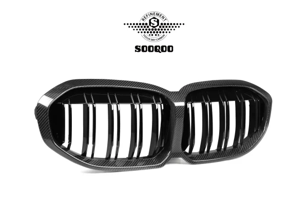 1 シリーズ F40 ハッチバック デュアルスラント プリプレグカーボン フロントグリル SOOQOO-T-289
