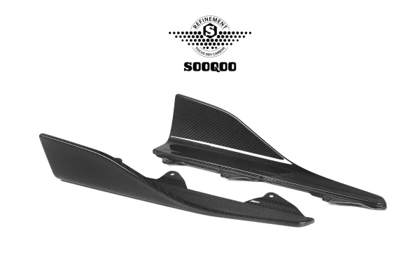 M2 F87 MPスタイル プリプレグカーボン サイドスカート SOOQOO-T-343