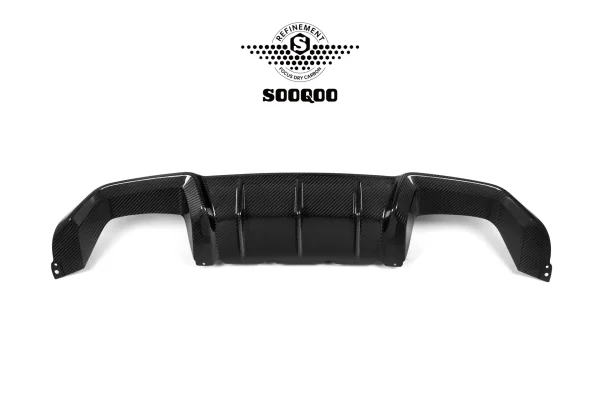 M2 F87 MPスタイル プリプレグカーボン ディフューザー SOOQOO-T-344