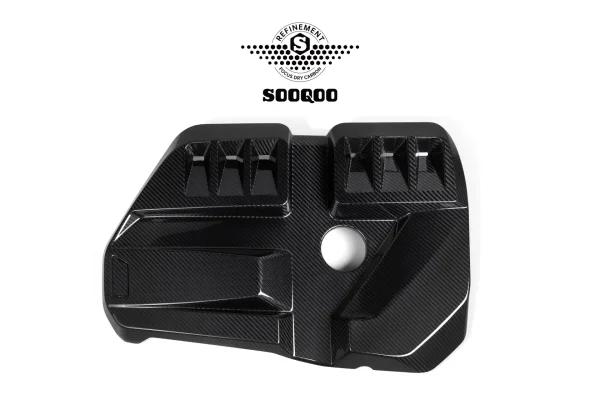 M3 G80 M4 G82 純正形状 プリプレグカーボン エンジンカバー SOOQOO-T-347