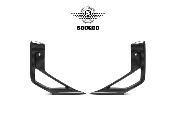 X3M F97 純正形状 プリプレグカーボン フロントサイドダクトトリム SOOQOO-T-394