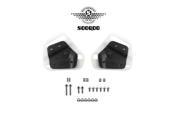 M4 G82 MPスタイル 本カーボンウィングブラケット SOOQOO-T-460