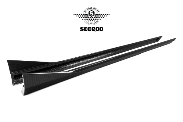 M5 G90 MPスタイル プリプレグカーボン サイドスカート SOOQOO-T-472
