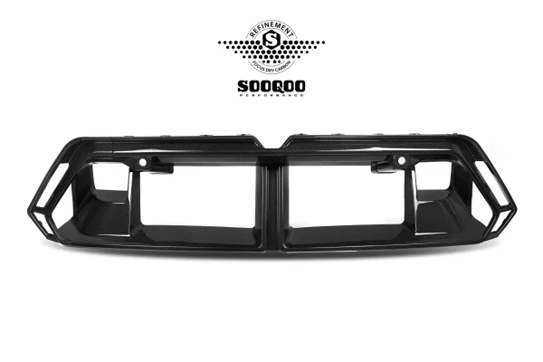 M5 G90 純正形状 プリプレグカーボン フロントバンパーセンタートリム SOOQOO-T-481A