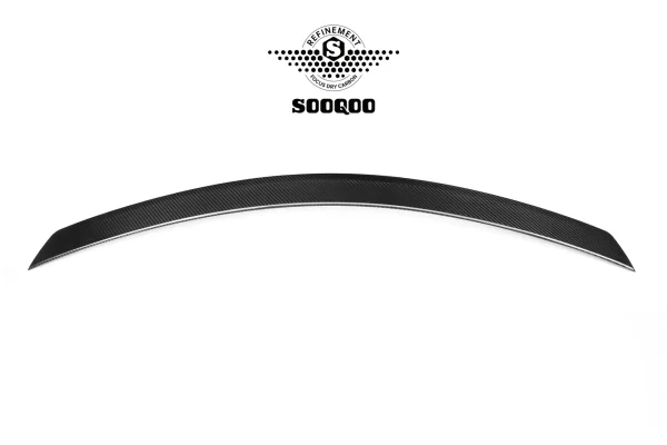 C クラス W204 セダン 純正形状 本カーボン スポイラー SOOQOO-T-224