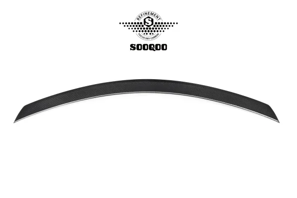 C クラス W204 クーペ 純正形状 本カーボン スポイラー SOOQOO-T-225
